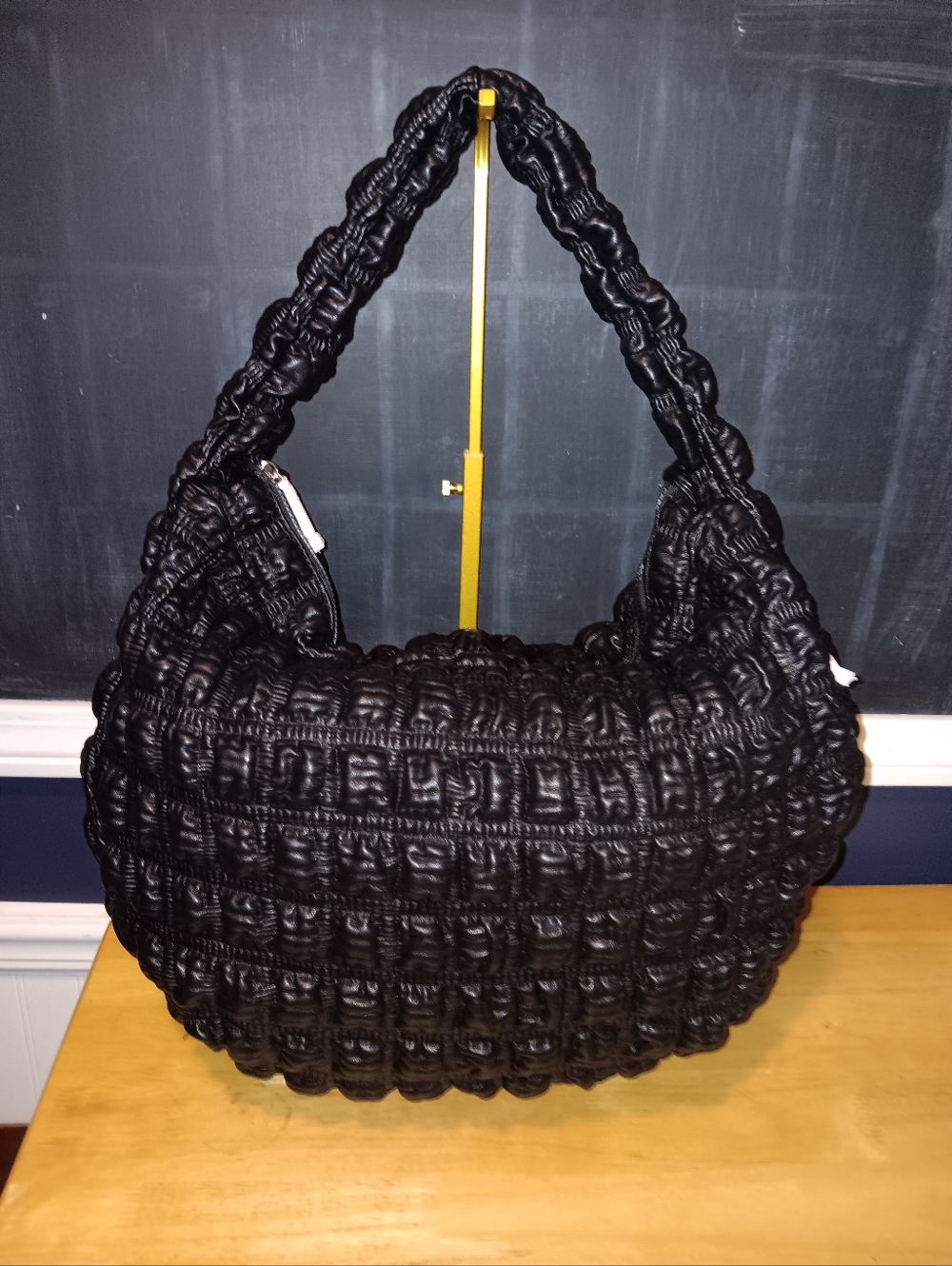 Jason Wu Large Vegan Leather Bubble Hobo Bag